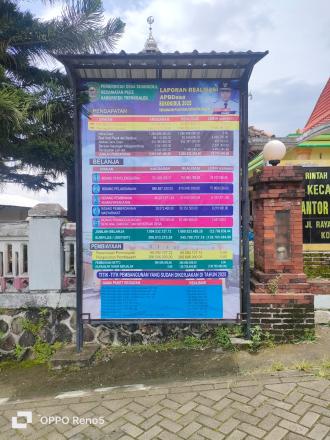 PUBLIKASI REALISASI APBDES SUKOKIDUL TAHUN 2025